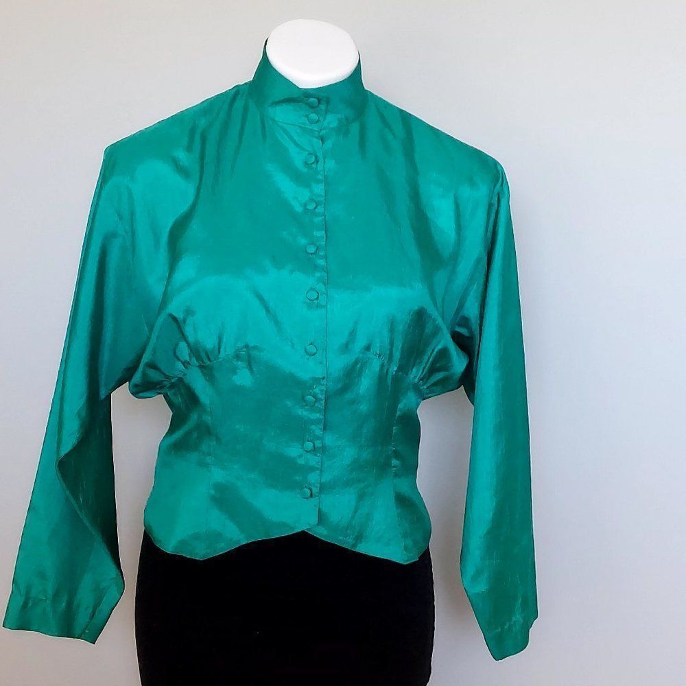 Vintage Homemade 70's Disco Blouse